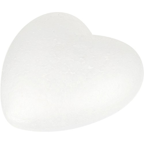 Foams cake model - foams, heart-shaped