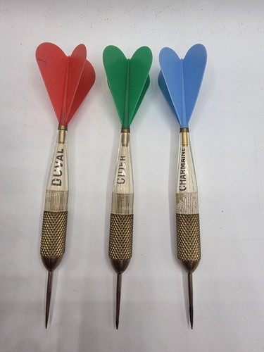 Vintage dorwin brass darts - dorwin,