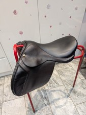 16" black country saddle 