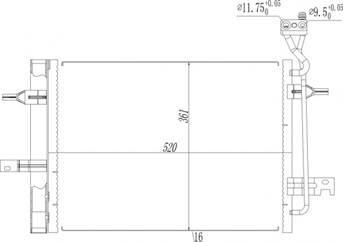 Condenser air conditioning - air,