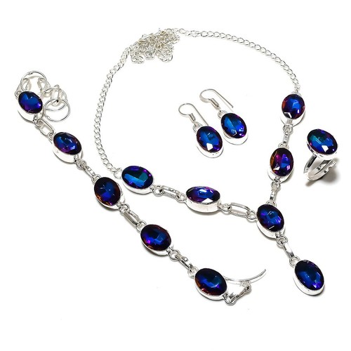 Natural london blue - blue, topaz