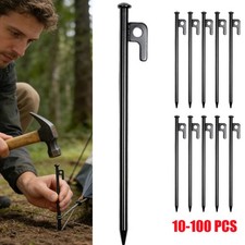 25cm Black Carbon Steel Tent