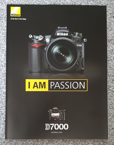 Nikon d7000 sales - brochure, in
