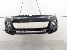 VOLKSWAGEN TOUAREG 7P MK2 BUMPER FRONT IN BLACK  / LC9X ALTITUDE 2012 *DAMAGED*