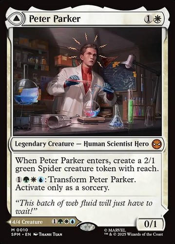 Spm mtg spider man - mtg, singles