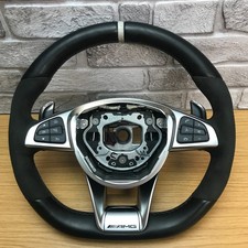 Genuine Mercedes C63 AMG W205 steering wheel A2054602703.  A45 CLA GT  S etc. 2B