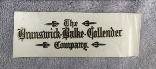 New used brunswick balke - un-used,