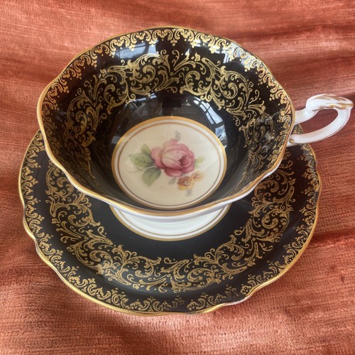 Vintage paragon tea cup saucer - tea,