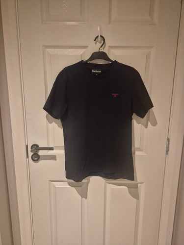Barbour shirt black mens - t-shirt,