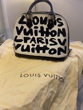 Rare Louis Vuitton Limited Edition Graffiti Alma PM Bag 100% Authentic Vintage