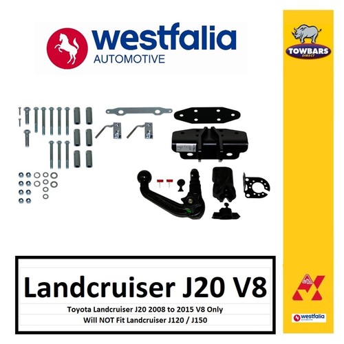 Westfalia detachable towbar - detachable,