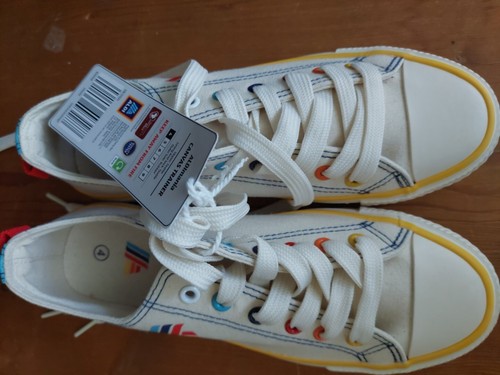 Aldi mania canvas trainers - aldi,