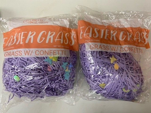 Easter basket grass - easter, with