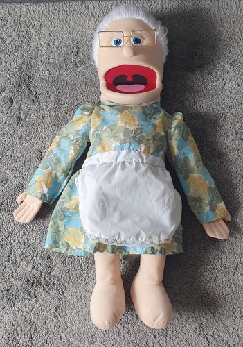 Large silly puppets granny - silly,