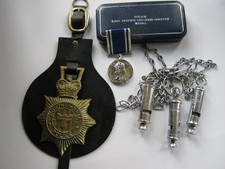 Police LSGC medal & associated items to Inspector George E Gibson Northumbria