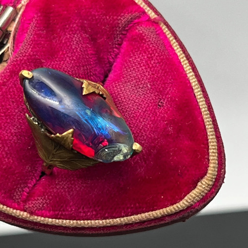 Antique art nouveau jelly opal - antique,