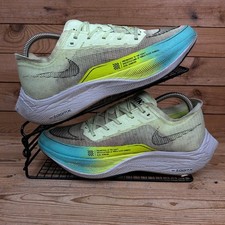 Nike Trainers Womens Size UK 8 ZoomX VaporFly NEXT% 2 Barely Volt Carbon Shoes