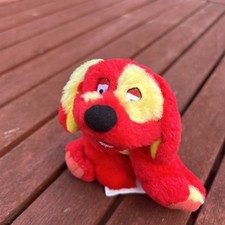 Soft Toy Dog Doodles Red