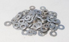 100 x Meccano Washers - zinc