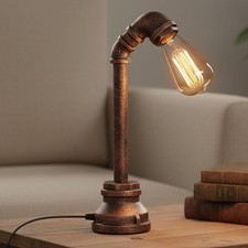 Vintage Water Pipe Table Lamp