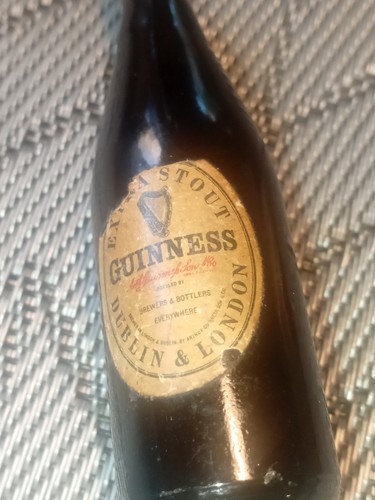 Miniature guinness bottle - guinness,
