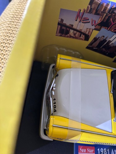 Sun star checker taxicab 1981 - sun,