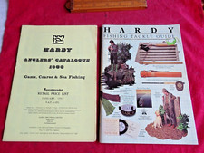 A VINTAGE HARDY 1983 ADVERTISING FISHING CATALOGUE + PRICE LIST