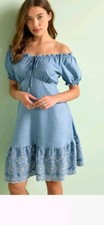 Next  Summer Dress Tall Blue