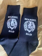 Spaniel Dad Pet Dog Socks Men’s Christmas Present Gift Dog Breed Stocking Filler