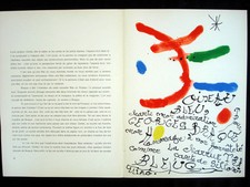 Joan Miro Derriere le Miroir