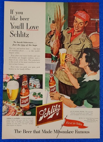 1953 schlitz the beer - 1953, that