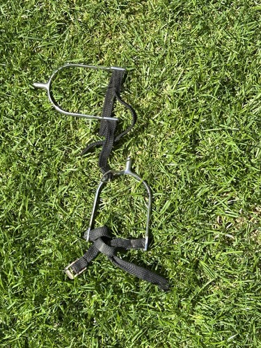 Horse riding spurs piece set - riding,