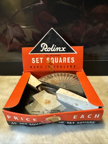 Rolinx vintage set squares - rolinx,