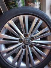 vauxhall insignia Alloy Wheel With Tyre Continual.245-45-18 ZR.
