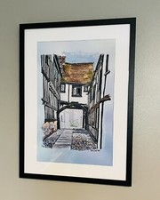 Wall Art Print, Tudor House