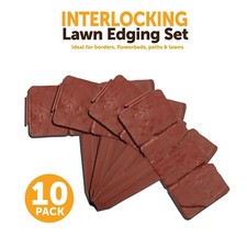 Terracotta stone effect lawn - stone,