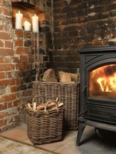 Square kubu wicker rattan - square,