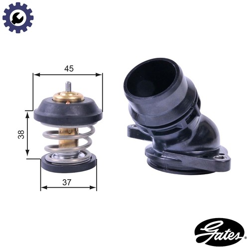 Thermostat coolant th42995k1 - coolant,