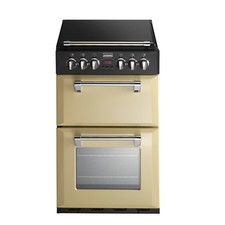 Stoves Mini Range Richmond 55cm Electric Ceramic Cooker Champagne 550E Grade C
