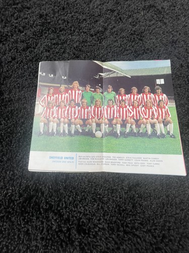 Sheffield united memorabilia - sheffield,