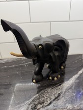 Vintage Antique Ebony Wood