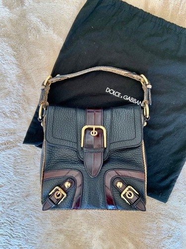 Dolce gabbana gray leather - gabbana,
