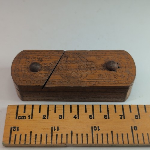 Wood vesta case - wood, safe