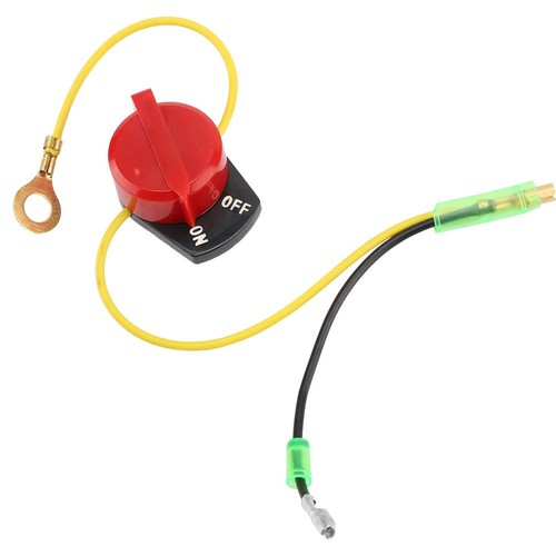 Engine off stop switch - on, for