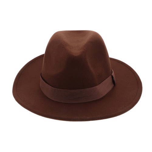 Classic wide brim fedora for - classic,