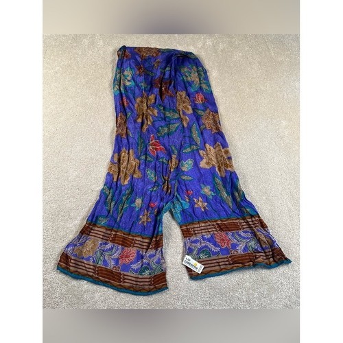 100 silk scarf - scarf, floral