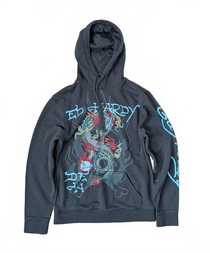 Hardy dragon graphic hoodie - ed,