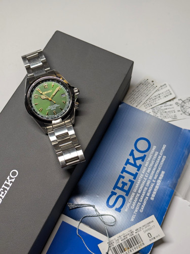 Seiko sarb017 alpinist green - seiko,
