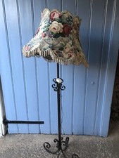 Blacksmith Forged Country House Floor Lamp Standard Lamp From Devon Manor