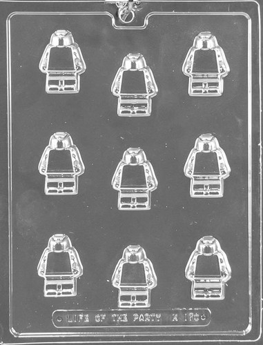 Building block man - man, mold